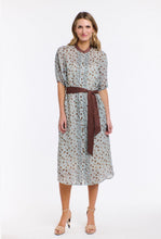 Load image into Gallery viewer, 365 DAYS: SUNDAY SPOT SHIRT DRESS - SKY BLUE/CHOCOLATE
