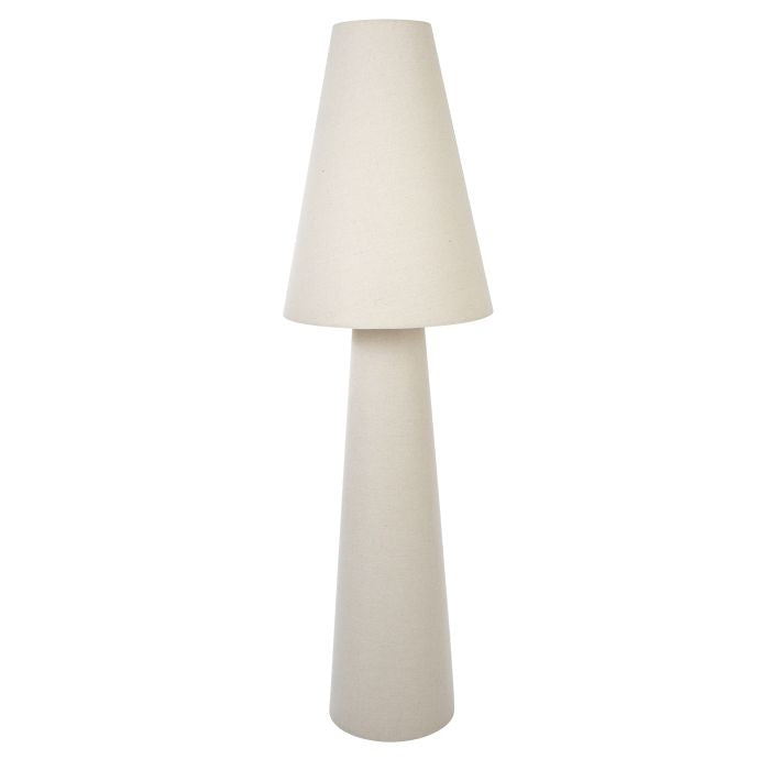 LAMP: CARRINGTON LINEN FLOOR LAMP