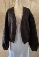 Load image into Gallery viewer, MAMAPAPA: MILKA CARDIGAN - CHOCOLATE
