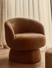 Load image into Gallery viewer, RUNE SWIVEL ARMCHAIR: BEIGE (This item is for pick up only!)
