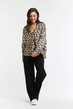 Load image into Gallery viewer, ITALIAN STAR: MONROE BATWING SHIRT - LEOPARD PRINT
