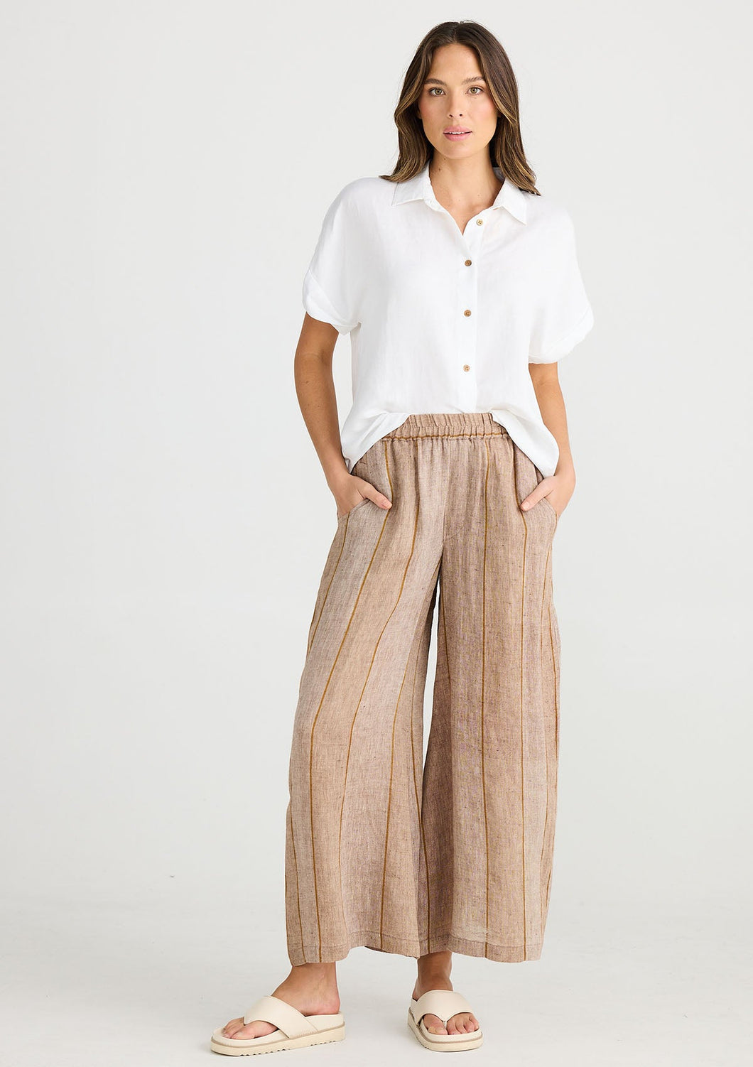 SHANTY: POSITANO PANT - DIEGO STRIPE