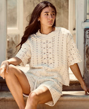 Load image into Gallery viewer, MOSS GROTTO: SOPHIE KNIT TOP - CREAM
