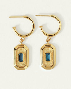 TEMPLE OF THE SUN- BYZANTINE EARRINGS-GOLD VERMEIL