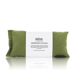 SALUS: AROMATHERAPY EYE PILLOW - MOSS GREEN