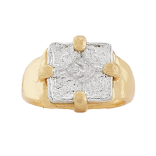 Load image into Gallery viewer, CLEOPATRA’S BLING - PARIAN SIGNET RING - 18K GOLD PLATED
