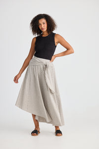 SHANTY: THE EDIT SKIRT- PISA STRIPE