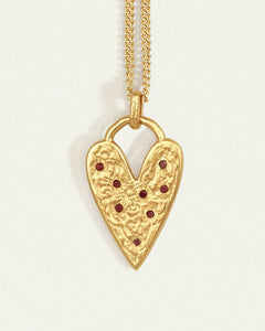 TEMPLE OF THE SUN: LOVER NECKLACE - GOLD VERMEIL