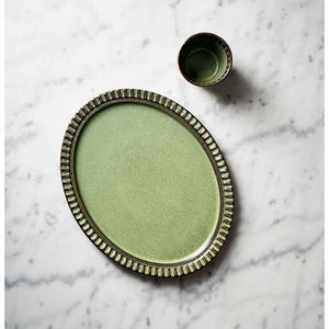 ROBERT GORDON: ADELAIDE OVAL PLATTER - GREEN 35cm