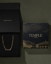 Load image into Gallery viewer, TEMPLE F THE SUN: JOY NECKLACE ROSE QUARTZ - GOLD VERMEIL
