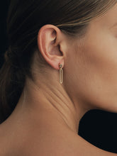 Load image into Gallery viewer, TEMPLE OF THE SUN: TARA EARRINGS - GOLD VERMEIL
