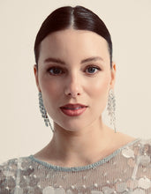 Load image into Gallery viewer, NOIR RHINESTONE CHANDELIER EARRINGS

