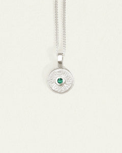 TEMPLE OF THE SUN: MINA NECKLACE - SILVER