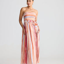 Load image into Gallery viewer, BRAVE &amp; TRUE: AVALON DRESS: PAINTERLY STRIPE
