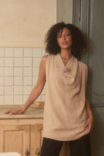 Load image into Gallery viewer, SHANTY: TOVA KNIT TANK - LATTE

