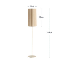 Load image into Gallery viewer, AMALFI: TALSTONE LINEN FLOOR LAMP - NATURAL
