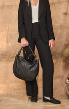 Load image into Gallery viewer, MAMAPAPA LEON DRAWSTRING BAG - BLACK
