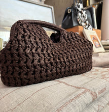 Load image into Gallery viewer, MISS MOSS: JULIETTE CLUTCH - CHOCOLATE
