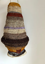 Load image into Gallery viewer, CASA BONITA: ARTISAN HAND CROCHETED FIQUE AGAVE LIGHT SHADE - LONG
