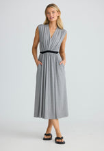 Load image into Gallery viewer, HOMELOVE: FREE TIME DRESS - GREY MARLE

