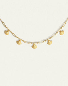 TEMPLE OF THE SUN: ELENI NECKLACE - GOLD VERMEIL