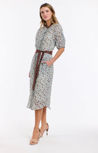 Load image into Gallery viewer, 365 DAYS: SUNDAY SPOT SHIRT DRESS - SKY BLUE/CHOCOLATE
