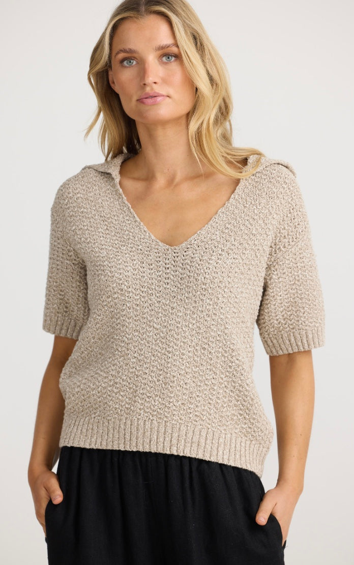 SHANTY: RAMONA KNIT - STONE