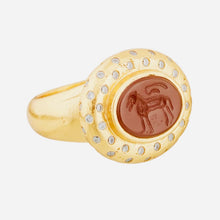 Load image into Gallery viewer, CLEOPATRAS BLING: GAIUS RING - 18K GOLD PLATED
