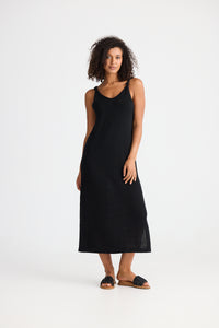 SHANTY: DOLCETTO KNIT DRESS - BLACK