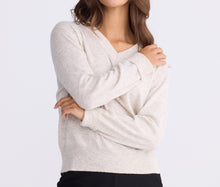 Load image into Gallery viewer, BRAVE &amp; TRUE: GWEN KNIT - IVORY MARLE
