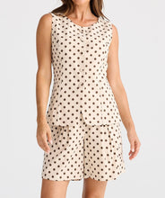 Load image into Gallery viewer, BRAVE &amp; TRUE: EDEN SHORT - CHOCOLATE POLKA DOT
