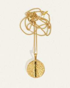 TEMPLE OF THE SUN: SEMELE NECKLACE - GOLD VERMEIL