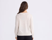 Load image into Gallery viewer, BRAVE &amp; TRUE: GWEN KNIT - IVORY MARLE
