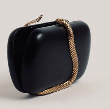 Load image into Gallery viewer, MISS MOSS: HUTTON SNAKE CLUTCH BAGS
