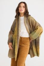 Load image into Gallery viewer, TALISMAN: AMARA  OMBRÉ  CARDIGAN - OLIVE
