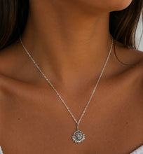 Load image into Gallery viewer, CLEOPATRA’S BLING: GORGONEION PROTECTION PENDANT NECKLACE - STERLING SILVER
