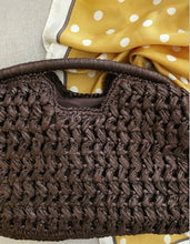 Load image into Gallery viewer, MISS MOSS: JULIETTE CLUTCH - CHOCOLATE
