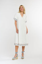 Load image into Gallery viewer, 365 DAYS: FOLKLORE DRESS - WHITE
