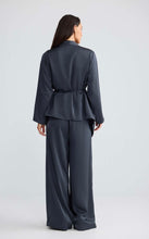 Load image into Gallery viewer, BRAVE &amp; TRUE: KALEIGH WRAP TOP - GRAPHITE
