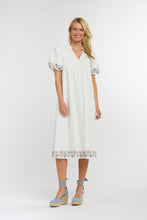 Load image into Gallery viewer, 365 DAYS: FOLKLORE DRESS - WHITE
