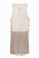 Load image into Gallery viewer, MOSS GROTTO: LUNA JACQUARD TOP - IVORY
