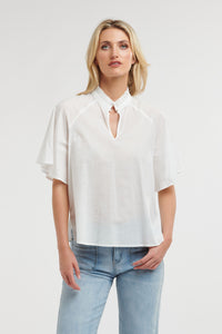 365 DAYS: TULLY TOP - WHITE