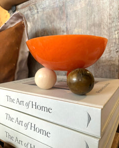 HOLIDAY HOME: BOWL WITH BALL FEET - SMALL