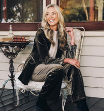Load image into Gallery viewer, ITALIAN STAR: JETS VELVET JACKET - KHAKI
