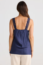 Load image into Gallery viewer, BRAVE &amp; TRUE: LOIS CAMI - NAVY
