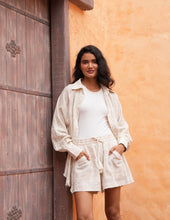 Load image into Gallery viewer, TALISMAN: BODHI SHIRT-NATURAL STRIPE

