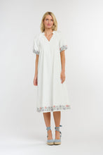 Load image into Gallery viewer, 365 DAYS: FOLKLORE DRESS - WHITE
