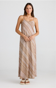 SHANTY: CLARO MAXI DRESS - DIEGO STRIPE