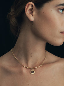 TEMPLE OF THE SUN: ESSE NECKLACE - GOLD VERMEIL