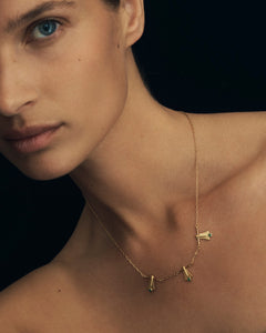 TEMPLE OF THE SUN: NECTAR NECKLACE - GOLD VERMEIL